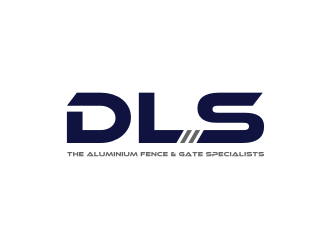 DLS [tagline: The aluminium fence & gate specialists] logo design by asyqh