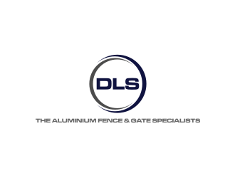 DLS [tagline: The aluminium fence & gate specialists] logo design by asyqh