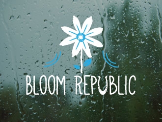 Bloom Republic logo design by Remok