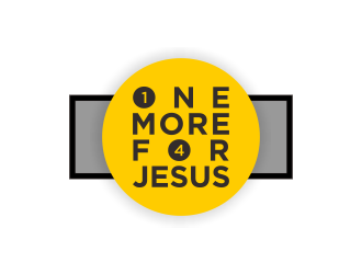 One More For Jesus or 1 More 4 Jesus logo design by salis17