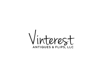 Vinterest Antiques & Flips, LLC logo design by alby