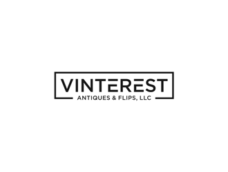 Vinterest Antiques & Flips, LLC logo design by alby