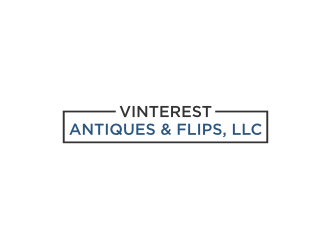 Vinterest Antiques & Flips, LLC logo design by yeve