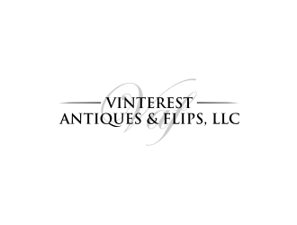 Vinterest Antiques & Flips, LLC logo design by yeve