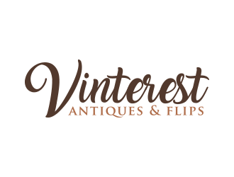 Vinterest Antiques & Flips, LLC logo design by lexipej