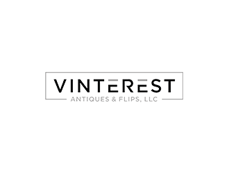 Vinterest Antiques & Flips, LLC logo design by checx