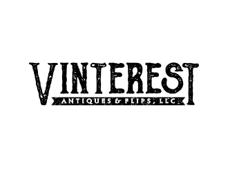 Vinterest Antiques & Flips, LLC logo design by perf8symmetry
