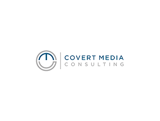 Covert Media Consulting logo design by checx