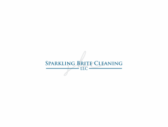 Sparkling Brite Cleaning LLC logo design by eagerly