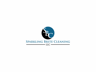 Sparkling Brite Cleaning LLC logo design by eagerly