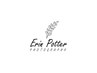 Erin Potter Photography logo design by Greenlight