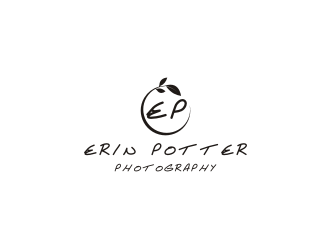 Erin Potter Photography logo design by Adundas