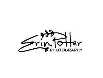 Erin Potter Photography logo design by Foxcody