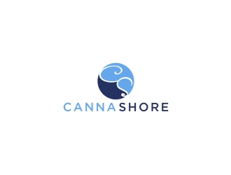 CannaShore logo design by logitec