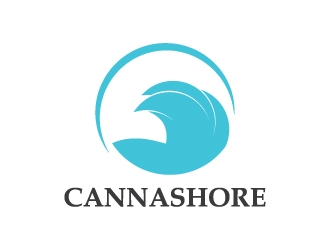 CannaShore logo design by Arrowhead