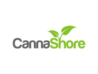 CannaShore logo design by daanDesign