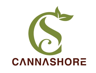 CannaShore logo design by Roma