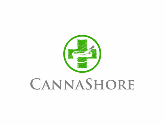 CannaShore logo design by goblin