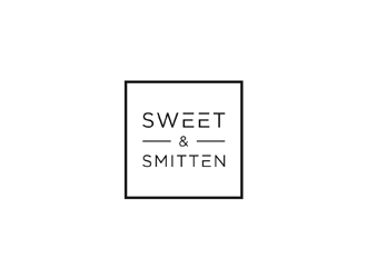 Sweet & Smitten logo design by alby