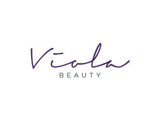 Viola Beauty logo design by dewipadi