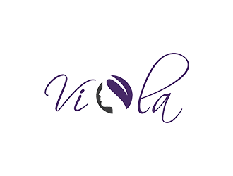 Viola Beauty logo design by checx
