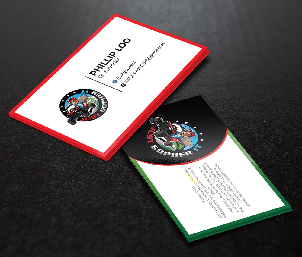 Just Gopher It / Gopher it All / Gopher logo design by DreamLogoDesign