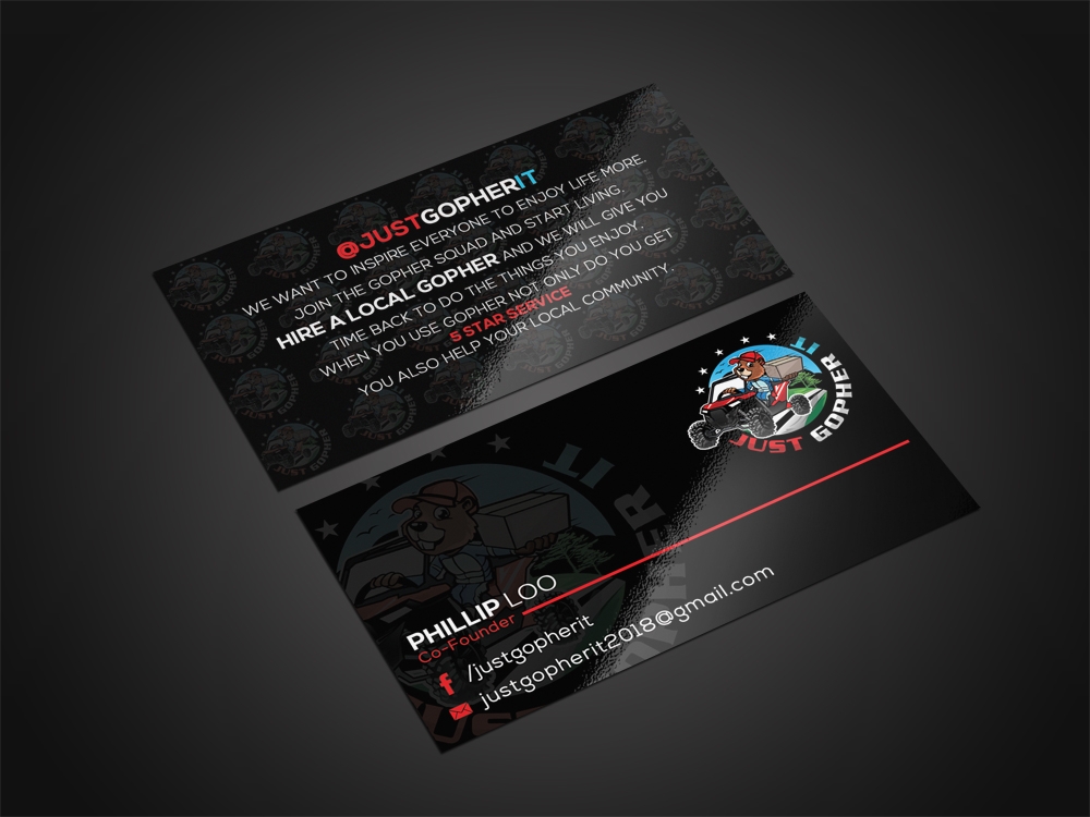 Just Gopher It / Gopher it All / Gopher logo design by aamir