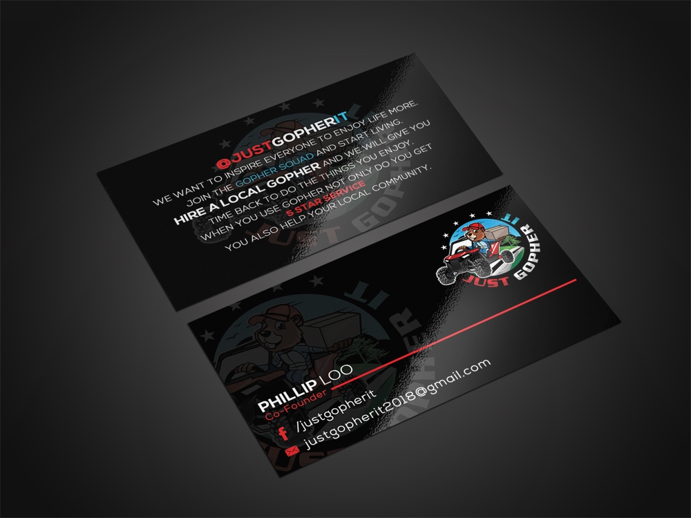 Just Gopher It / Gopher it All / Gopher logo design by aamir