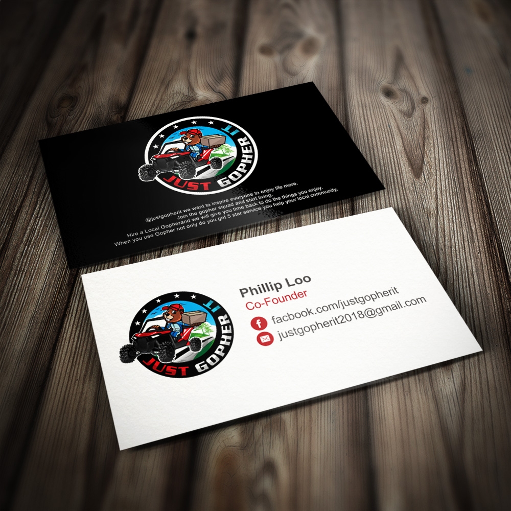 Just Gopher It / Gopher it All / Gopher logo design by Kindo