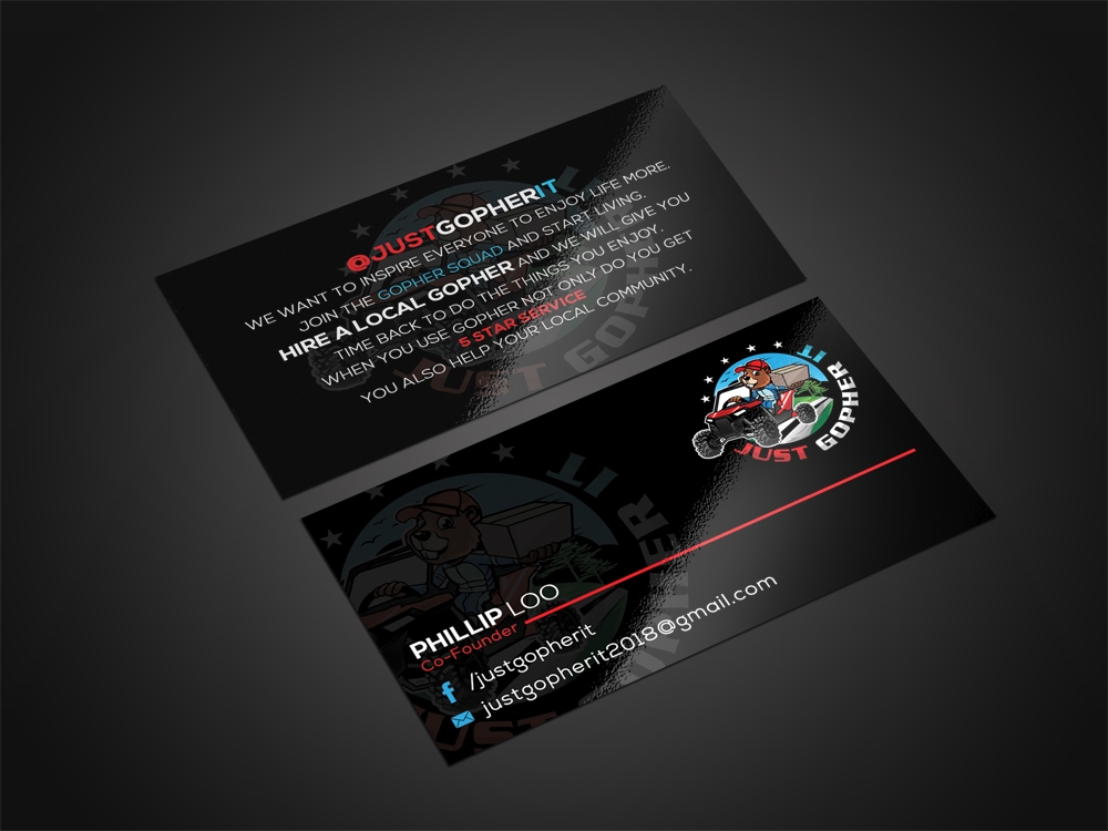 Just Gopher It / Gopher it All / Gopher logo design by aamir