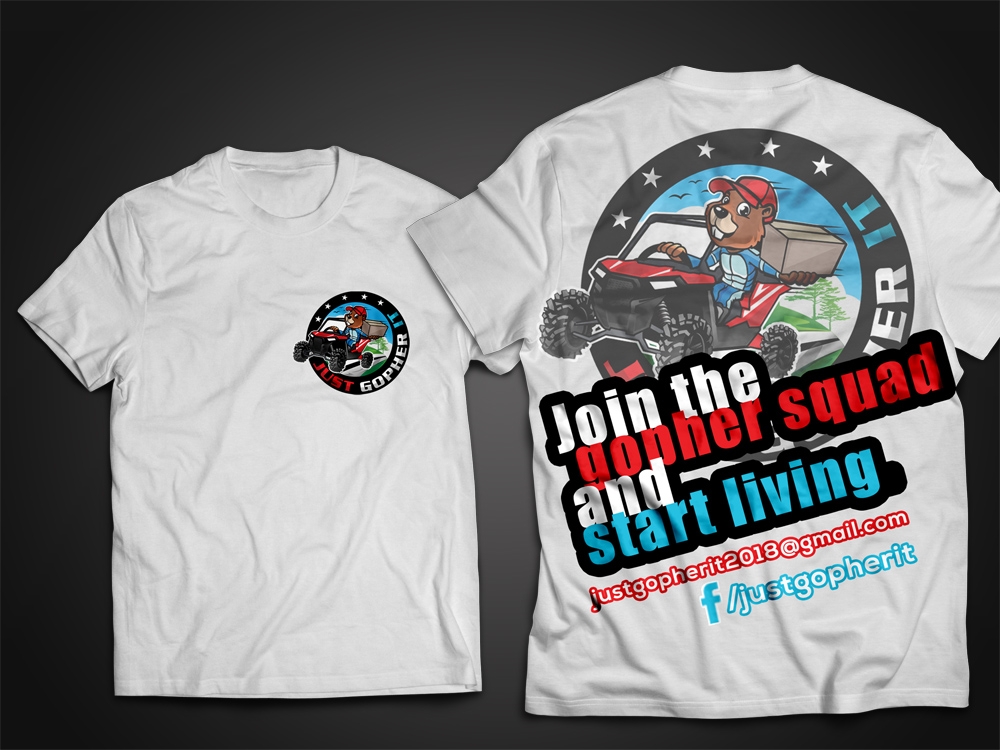 Just Gopher It / Gopher it All / Gopher logo design by aamir