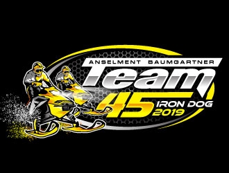 Team 45 logo design by REDCROW