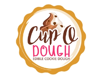 Cup O Dough logo design by ingepro
