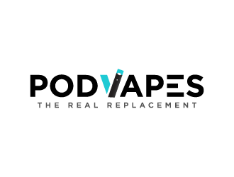 PODVAPES.COM.AU logo design by fillintheblack