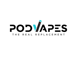 PODVAPES.COM.AU logo design by fillintheblack
