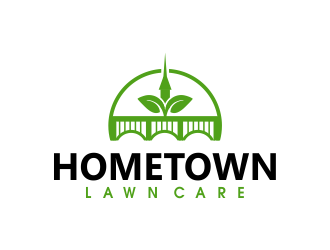 Hometown Lawn Care logo design by JessicaLopes