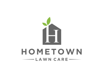 Hometown Lawn Care logo design by superiors