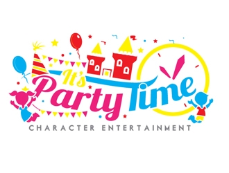 It’s Party Time logo design by logoguy