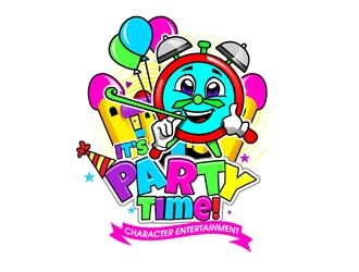 It’s Party Time logo design by DreamLogoDesign