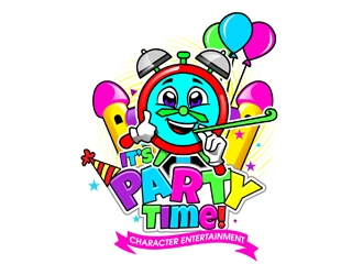 It’s Party Time logo design by DreamLogoDesign
