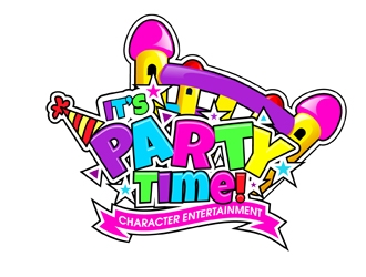 It’s Party Time logo design by DreamLogoDesign