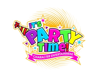 It’s Party Time logo design by DreamLogoDesign