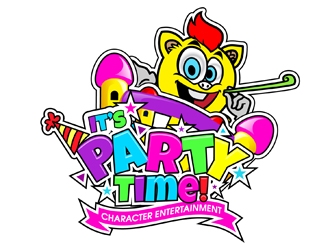 It’s Party Time logo design by DreamLogoDesign