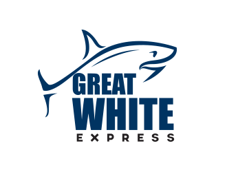 GREAT WHITE EXPRESS  logo design by vinve