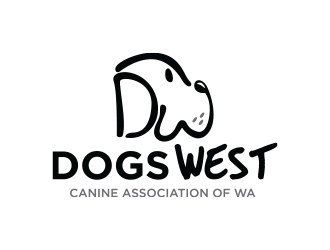 Dogs West logo design by Eliben