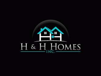 H & H Homes, Inc. logo design by lestatic22