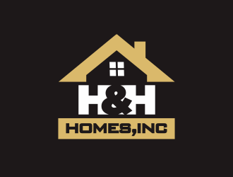 H & H Homes, Inc. logo design by YONK