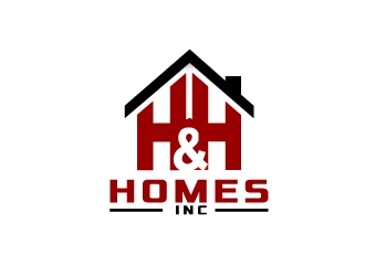 H & H Homes, Inc. logo design by jenyl