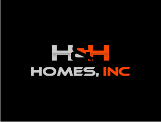 H & H Homes, Inc. logo design by Landung