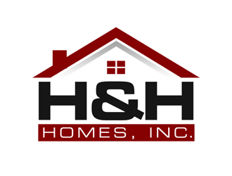H & H Homes, Inc. logo design by kunejo